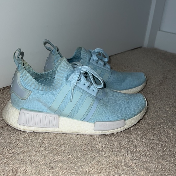 WMNS NMD_R1 PRIMEKNIT 'FRANCE IN ICE BLUE 🥶 - Picture 7 of 11
